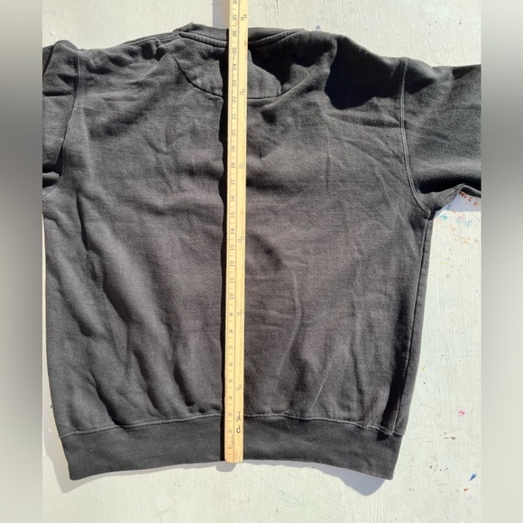 Men's Kook of the Day Sweatshirt Black Spell-Out XL Surf Wipeout IG Sport Beach - Picture 11 of 12